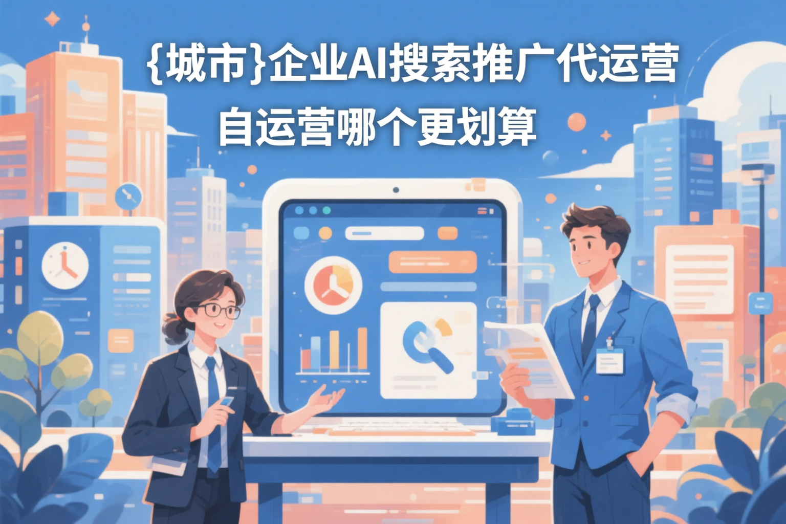 阿拉尔企业AI搜索推广代运营和自运营哪个更划算